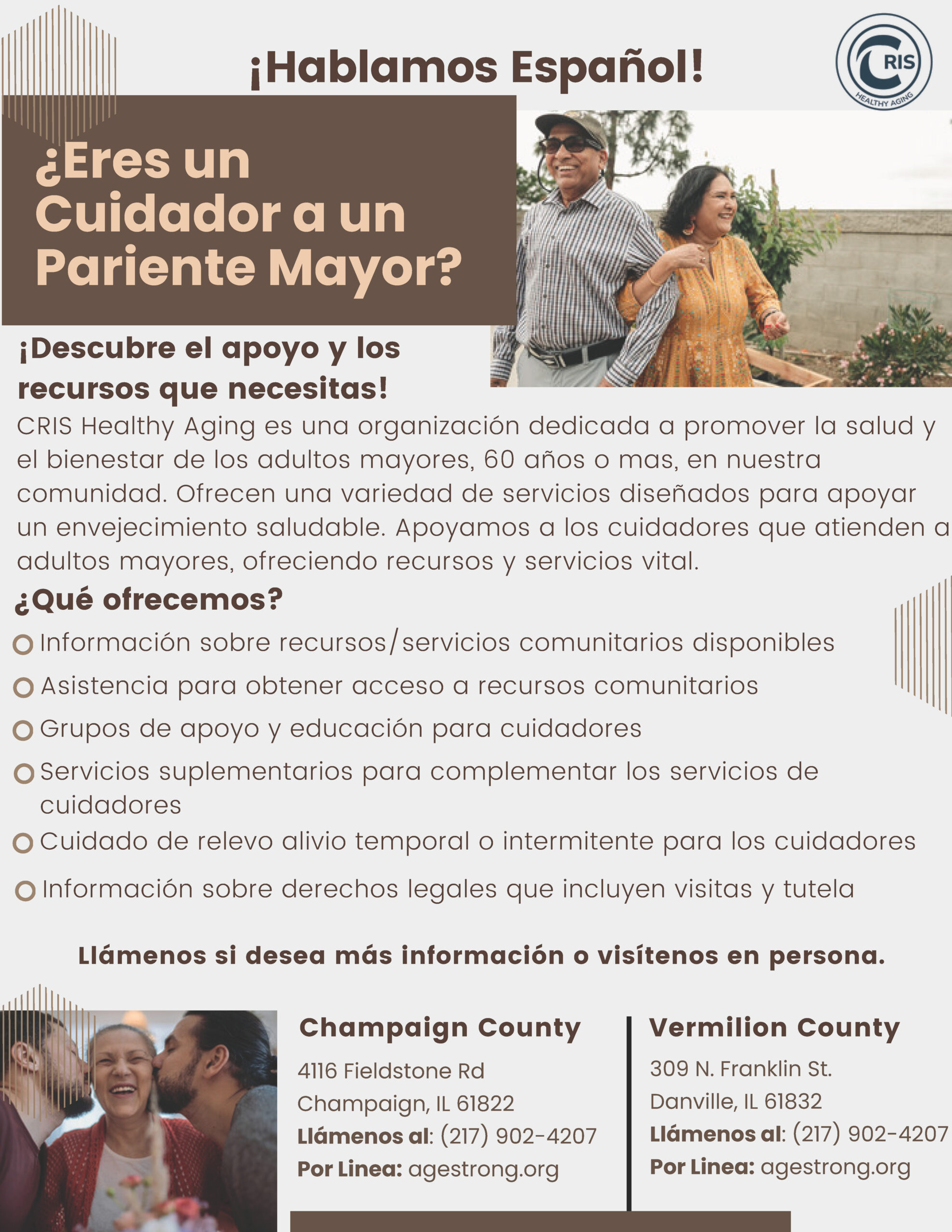 CG CRIS Flyers Spanish